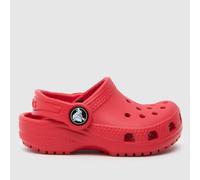 Crocs Red Classic Clog Toddler Sandals UK 8