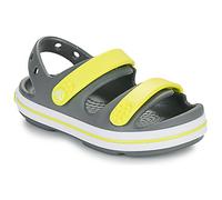 Crocs Unisex Kids Sandal, Crocband Cruiser Sandal T, Slate Grey/Acidity, 5 UK Child
