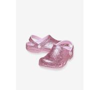 Crocs Unisex Kids, Classic Chunky Glitter Clog T, Pink Milk, 10 UK Child