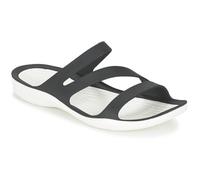 (7 UK, Black) Crocs Womens/Ladies Swiftwater Slip On Sandals