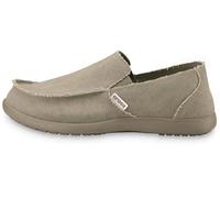 Crocs Santa Cruz, Men Loafers, Green (Khaki/Khaki), 7 UK (39/40 EU)