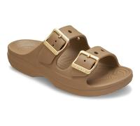 Crocs | Women | Metallic Buckle Saturday | Sandals | Sepia | 8
