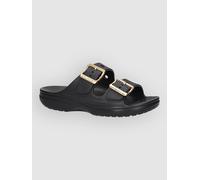 Crocs Saturday Metallic Buckle Clog black 10.0