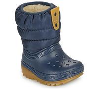 Crocs Unisex Kids, Classic Neo Puff Boot T, Navy/Gum, 5 UK Child