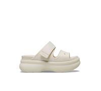 Crocs Soho Two Strap Flatform Sandals Natural