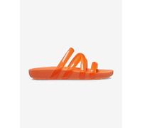 Crocs Splash Glossy Strappy Sandals Pink Women - 37-38