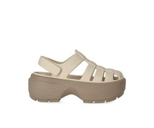 CROCS STOMP FISHERMAN BEIGE SANDAL 38-39