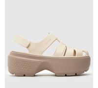 Crocs Stomp Fisherman Sandals in Beige UK 8 (EU 42)