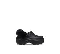 Crocs Stomp Lined Clog WoMens Black Sandals - Size UK 6
