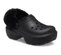 Crocs Stomp Lined Eva Women's Black Clogs UK 8