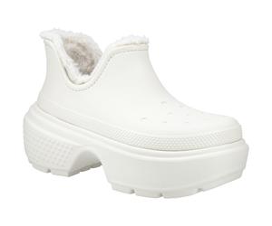 Crocs Stomp Shorty Synthetic Women's Linen Shoes UK 5