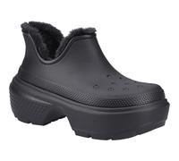Crocs Stomp Shorty Thermoplastic Womens Black Boots