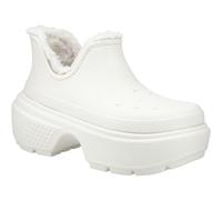 Crocs Stomp Shorty Thermoplastic WoMens Linen Boots - White - Size UK 7