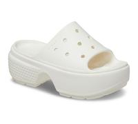 Women's Crocs Unisex Stomp Slide in Chalk - Cream