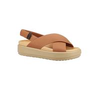 Crocs Tan Brooklyn Luxe X-Strap Sandals Tan