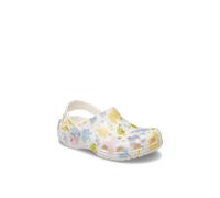 Crocs Toddler Classic Clog Graphic in Off-White | Size: Infant 10 Crocs Off-White Infant 10