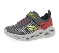 Crocs Twisty Brights Boys Trainers 32 EU Charcoal/Red