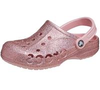 Crocs Unisex-Adult Baya Graphic Clog, Glitter Petal Pink, 4 UK Men / 5 UK Women