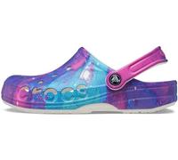Crocs Unisex-Adult Baya Graphic Clogs, White/Multicolor, 9 UK Men / 11 UK Women