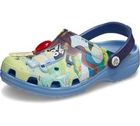 Crocs Unisex-Adult Bluey Classic Clogs, Bluey, 10 UK Men / 12 UK Women
