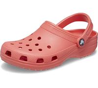 Crocs Unisex-Adult Classic Clogs, Neon Watermelon, 9 UK Men / 11 UK Women