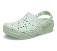 Crocs - Classic Floral Cut Out Clog - Sandals size 38-39, green