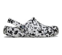 Crocs, Unisex Adult, Classic Confetti Clog, Black/White, 8 UK Men/ 9 UK Women