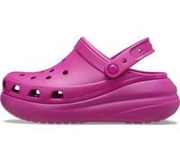 Crocs Unisex-Adult Classic Crush Clogs | Platform Shoes, Fuchsia Fun, 11 UK Men / 13 UK Women
