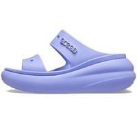 Crocs Unisex-Adult Classic Crush Platform Sandals Wedge, Digital Violet, 12 UK Men / 14 UK Women