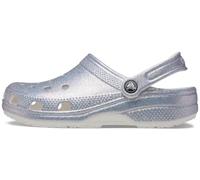 Crocs Unisex Men's and Women's Classic Sparkly Clog | Metallic and Glitter Shoes, Multi, 4 US