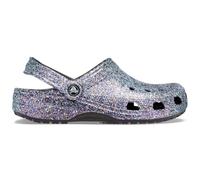 Crocs Unisex Adult Classic Glitter Clogs, Black, 45/48 EU