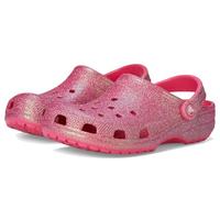 Crocs Unisex Adult Classic Glitter Clogs, Dragon Fruit, 10 Women/8 Men