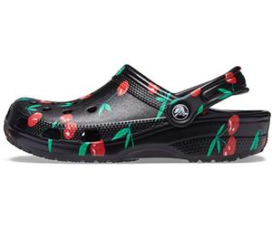 Crocs Unisex-Adult Classic Graphic Clog, Cherry, 4 Women/2 Men