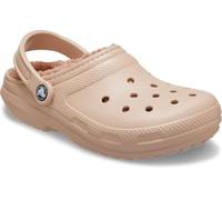 Crocs Unisex Adult, Classic Lined Clog, Pink Caramel, 12 UK Men