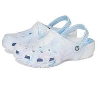Crocs Unisex-Adult Classic Marbled Tie-dye Clog, Oxygen Swirl, 5 UK Men / 6 UK Women