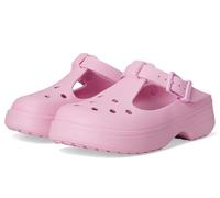 Crocs Unisex-Adult Classic Mary Jane Clogs, Pink Tweed, 3 UK Men / 4 UK Women