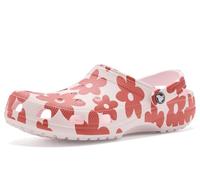 Crocs, Unisex Adult, Classic Pop Petals Clog, Bubble Ice/Multi, 4 UK Men/ 5 UK Women