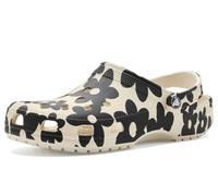 Crocs, Unisex Adult, Classic Pop Petals Clog, Summit White/Multi, 7 UK Men/ 8 UK Women