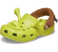 Crocs Unisex-Adult Classic Shrek Clogs, Lime Punch, 14 Women/12 Men