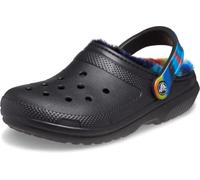 Crocs Unisex-Adult Classic Sparkly Clog | Metallic and Glitter Shoes, Black/Multi, 4 UK Men / 5 UK Women, 4 UK Men/ 6 UK Women