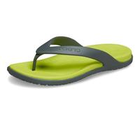 Crocs Unisex Adult, Coast Flip, Slate Grey/Citrus, 8 UK Men