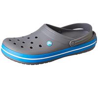 Crocs Unisex Adult Crocband Clog, Charcoal/Ocean_n, 6 UK Men / 7 UK Women