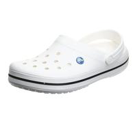 Crocs Unisex-Adult Crocband Clog White 9 Women/7 Men