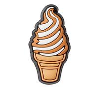 Crocs unisex adult Jibbitz Sweets | Jibbitz for Crocs Shoe Charms, Swirl Ice Cream Cone, Small US