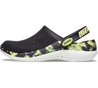 Crocs Unisex Adult, LiteRide 360 Clog, Black/Citrus, 7 UK Men/ 8 UK Women