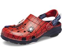 Crocs Unisex Marvel Superhero Clogs, Spiderman, Black Panther and Captain America Shoes, Navy, 13 UK