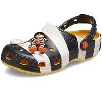 Crocs Unisex-Adult McDonald's X Classic Clog, Black/White, 8 UK Men / 10.5 UK Women