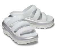 Crocs | Unisex | Mega Crush Metallic Triple Strap | Slides | Moonlight/Silver | W6/M5