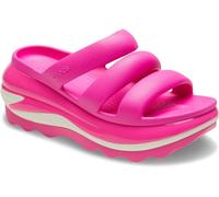 Crocs Mega Crush Tripple Strap Wedge Sandal - Pink Crush, Pink, Size 4, Women Pink