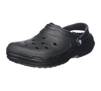 Crocs Unisex-Adult Men's and Women's Classic Lined Clog Black/Black
